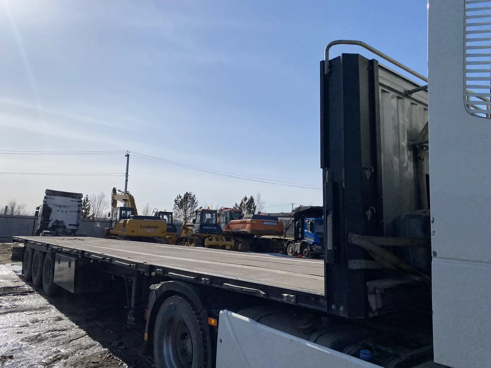 KOLUMAN S Полуприцеп бортовой