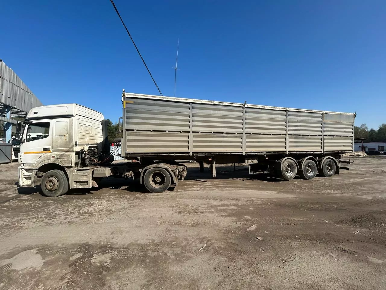 Автомастер AM9560-30S Полуприцеп зерновоз