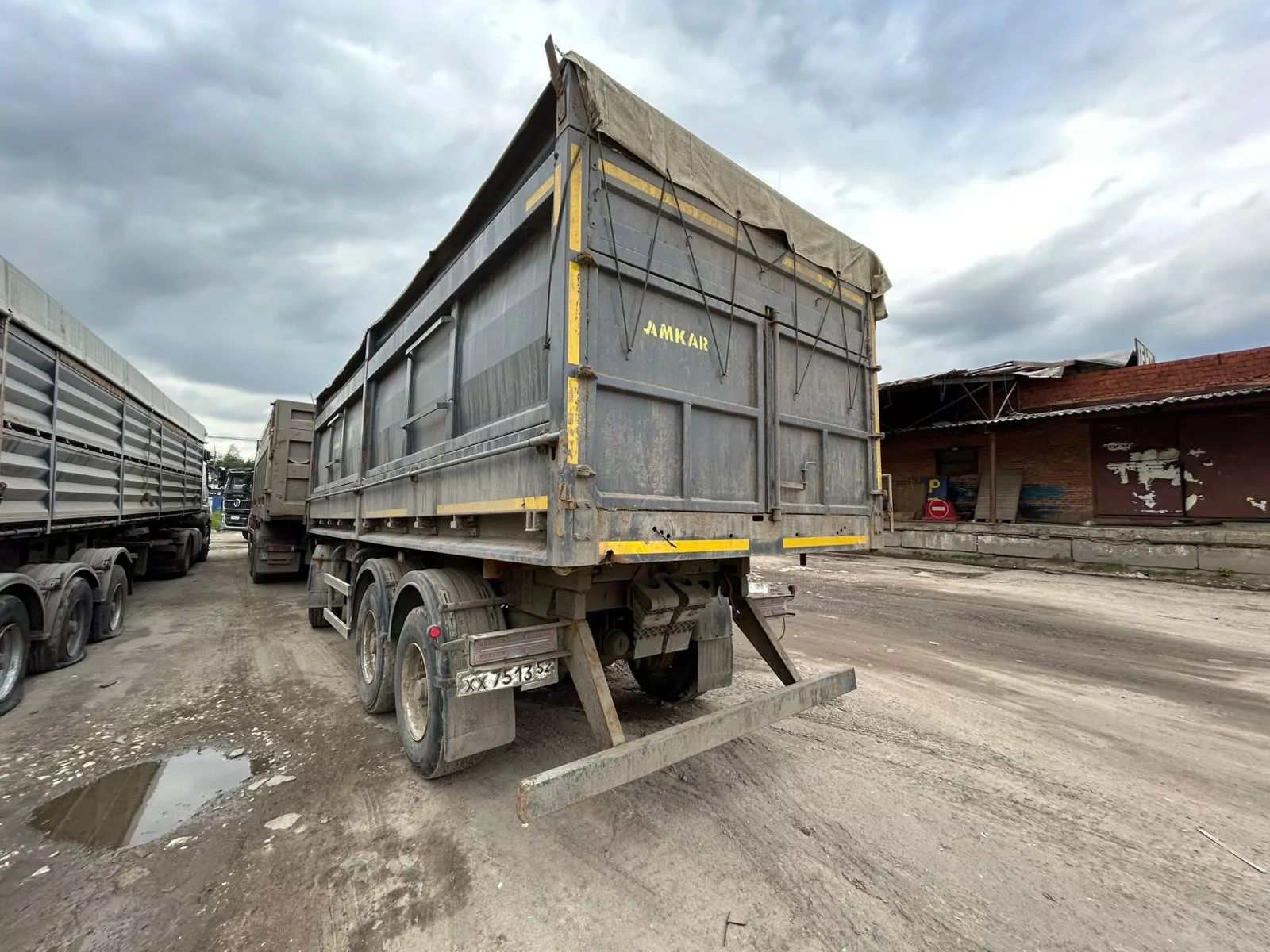 Автомастер 8596-42 Прицеп зерновоз