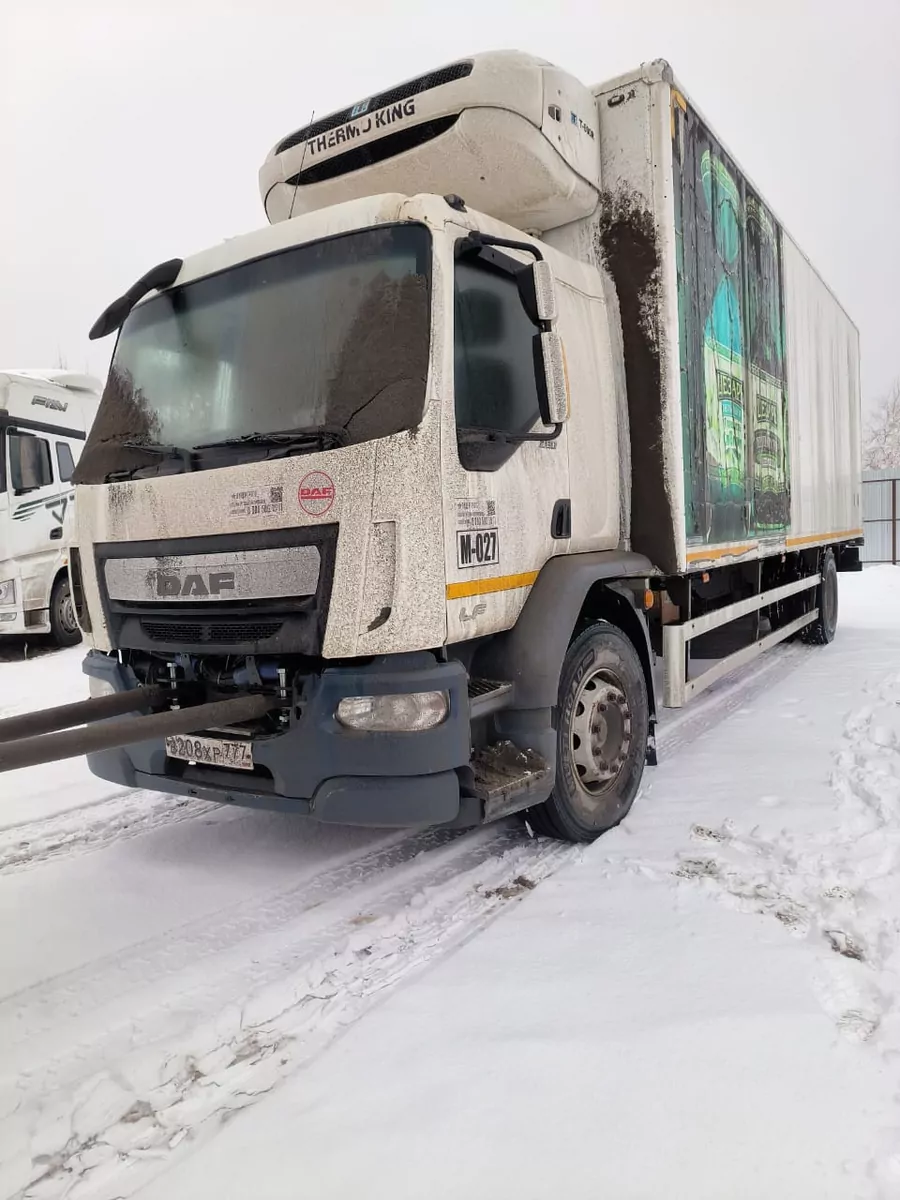 Центртранстехмаш АФ-4746А0 на шасси DAF LF 4x2 Изотермический/рефрижератор с гидробортом