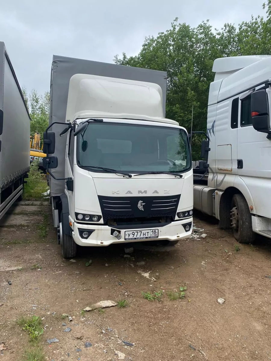 РусТрак 4389F1 на шасси КамАЗ 43082 4x2 Бортовой (Евроборт)