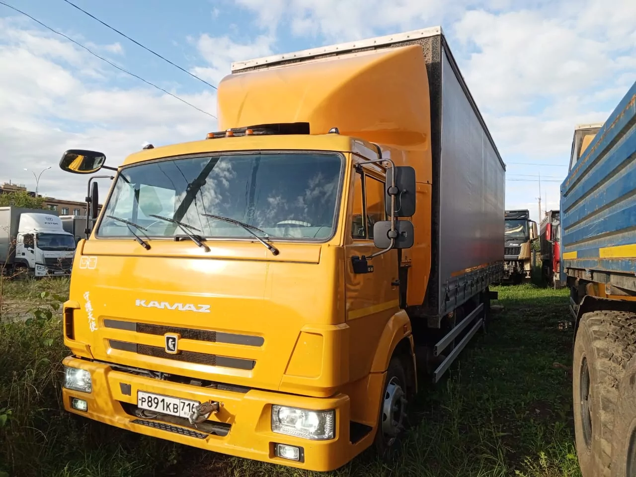 ЗАВОД АСАВТО 338238 на шасси КамАЗ 4308 4x2 Бортовой (Евроборт)