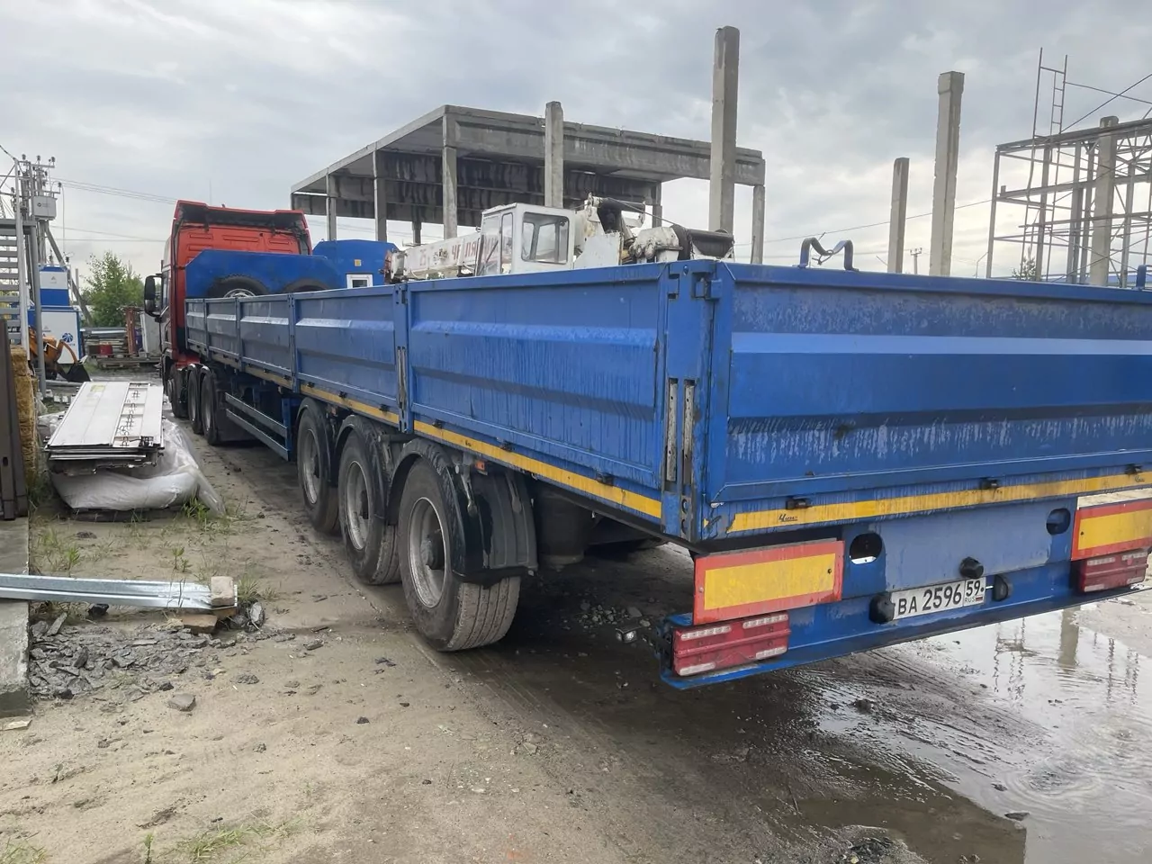 ЧМЗАП 99064H-04 Полуприцеп тяжеловоз 3 оси