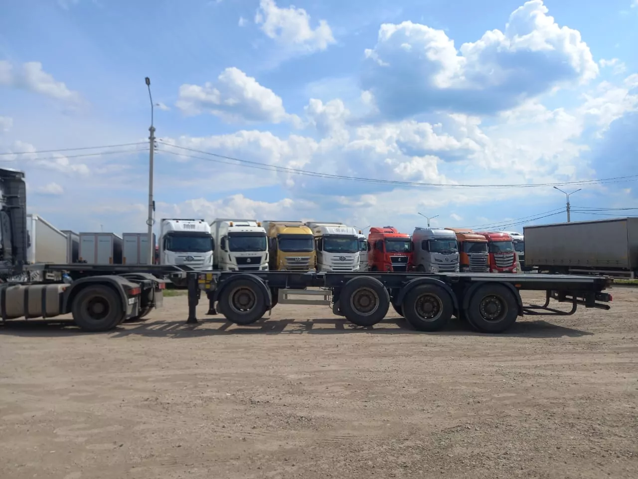 Тонар 99891 Полуприцеп контейнеровоз 4 оси