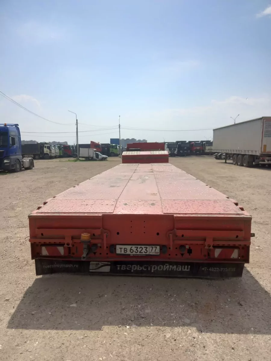 Тверьстроймаш 99396 Полуприцеп тяжеловоз 6 осей