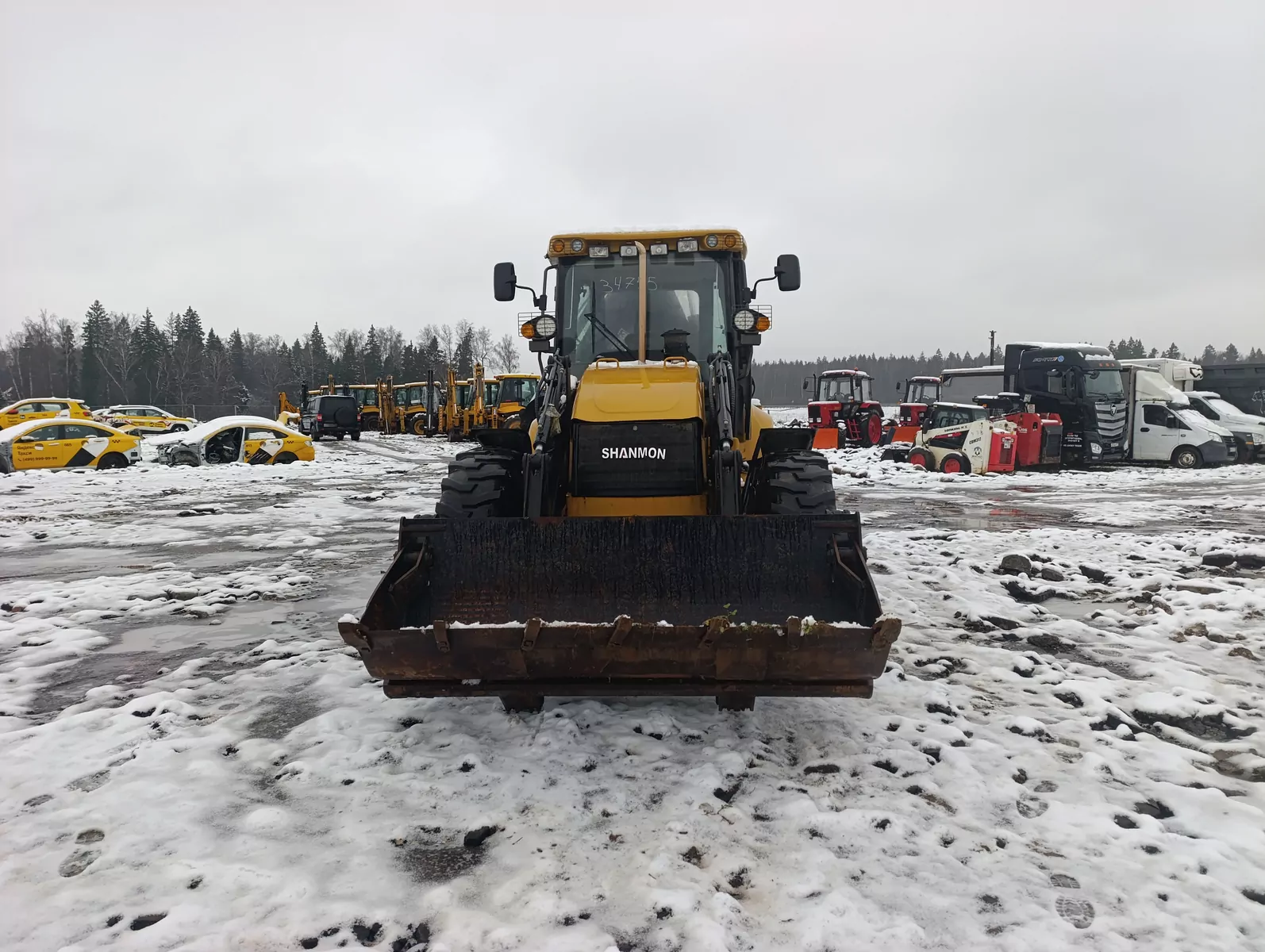 SHANMON 388H Экскаватор-погрузчик