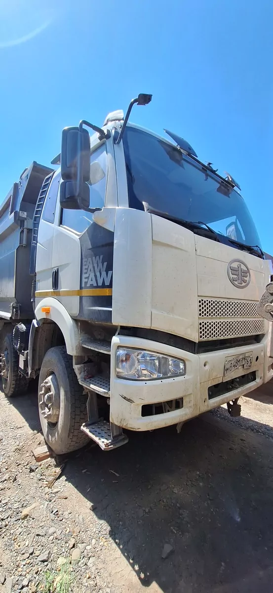 ТК ЛИФТ 7066-FC на шасси FAW CA 3310 8x4 Самосвал