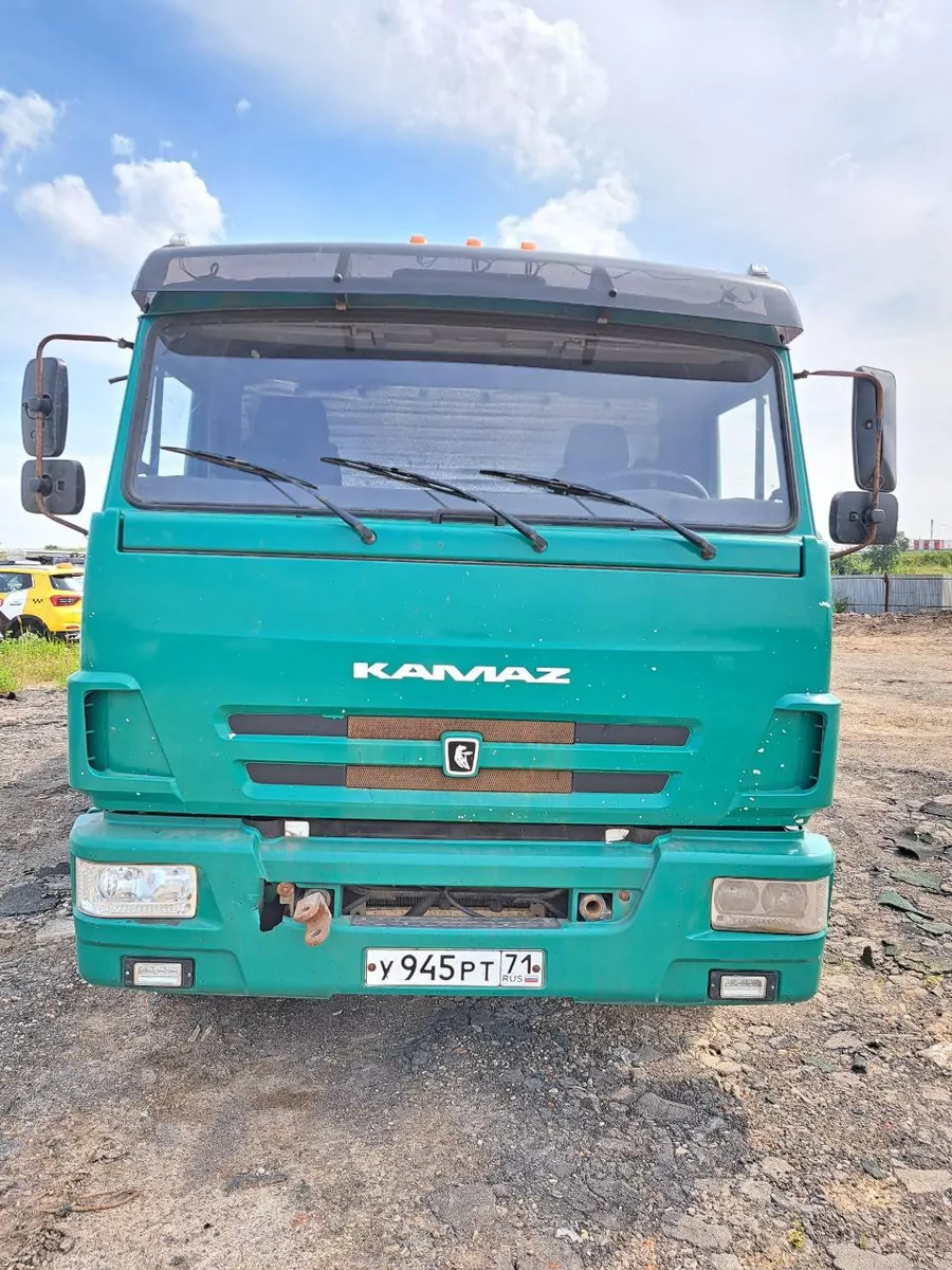 Планета 552907 на шасси КамАЗ 65115 6x4 Зерновоз