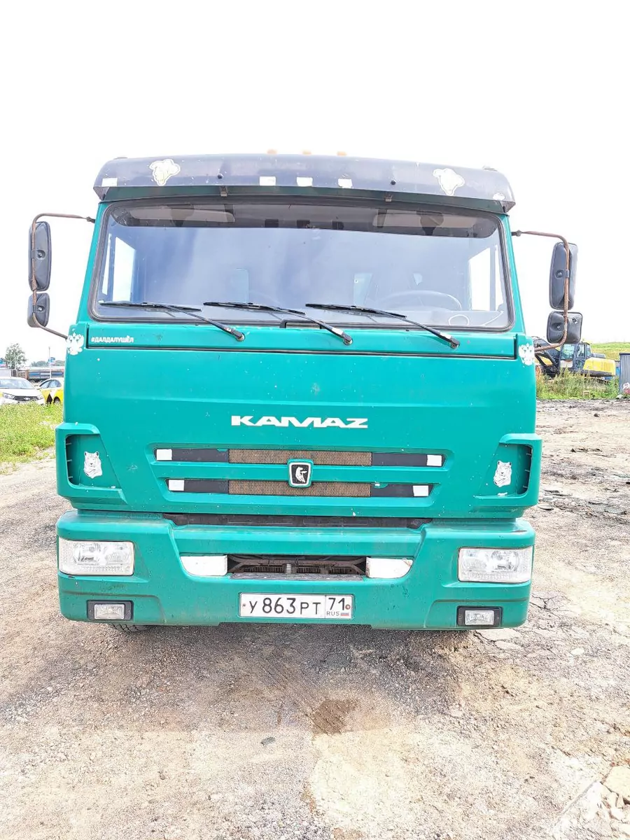 Планета 552907 на шасси КамАЗ 65115 6x4 Зерновоз