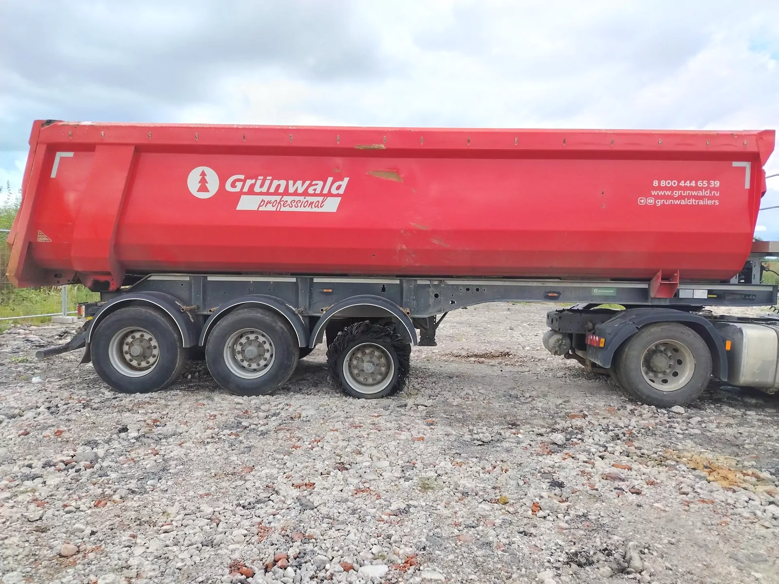 Grunwald 9453 Полуприцеп самосвальный