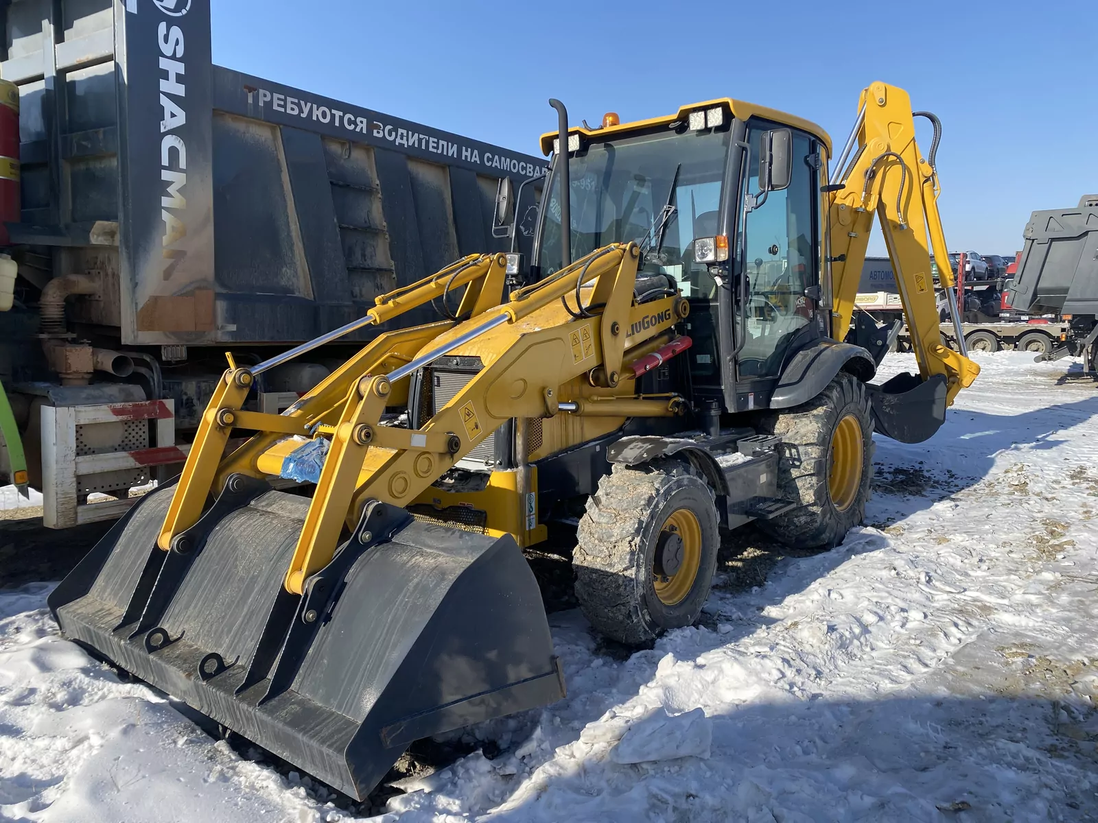 LiuGong CLG766A Экскаватор-погрузчик
