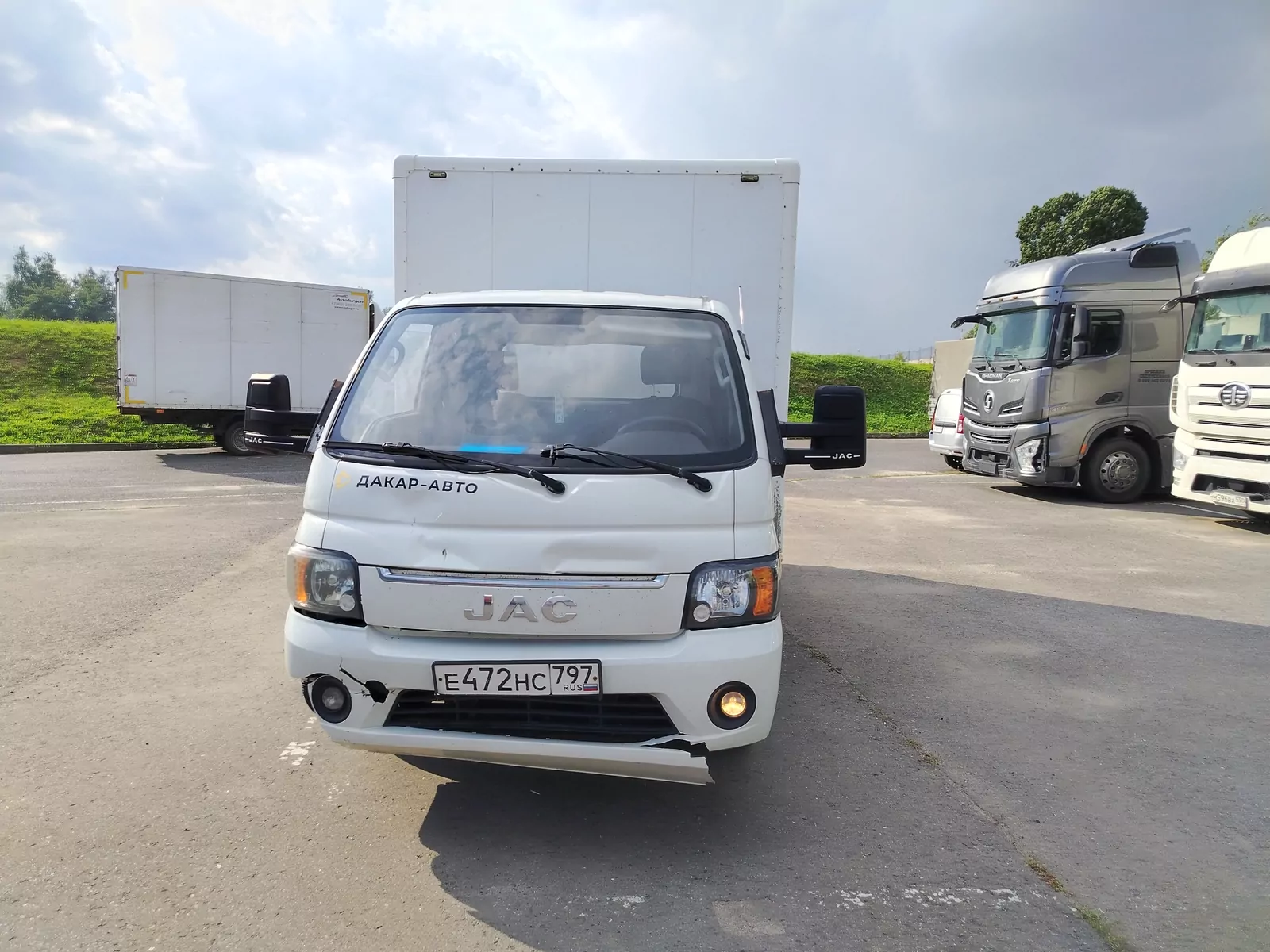 Меткомплекс KAMN22 на шасси JAC N35 Промтоварный