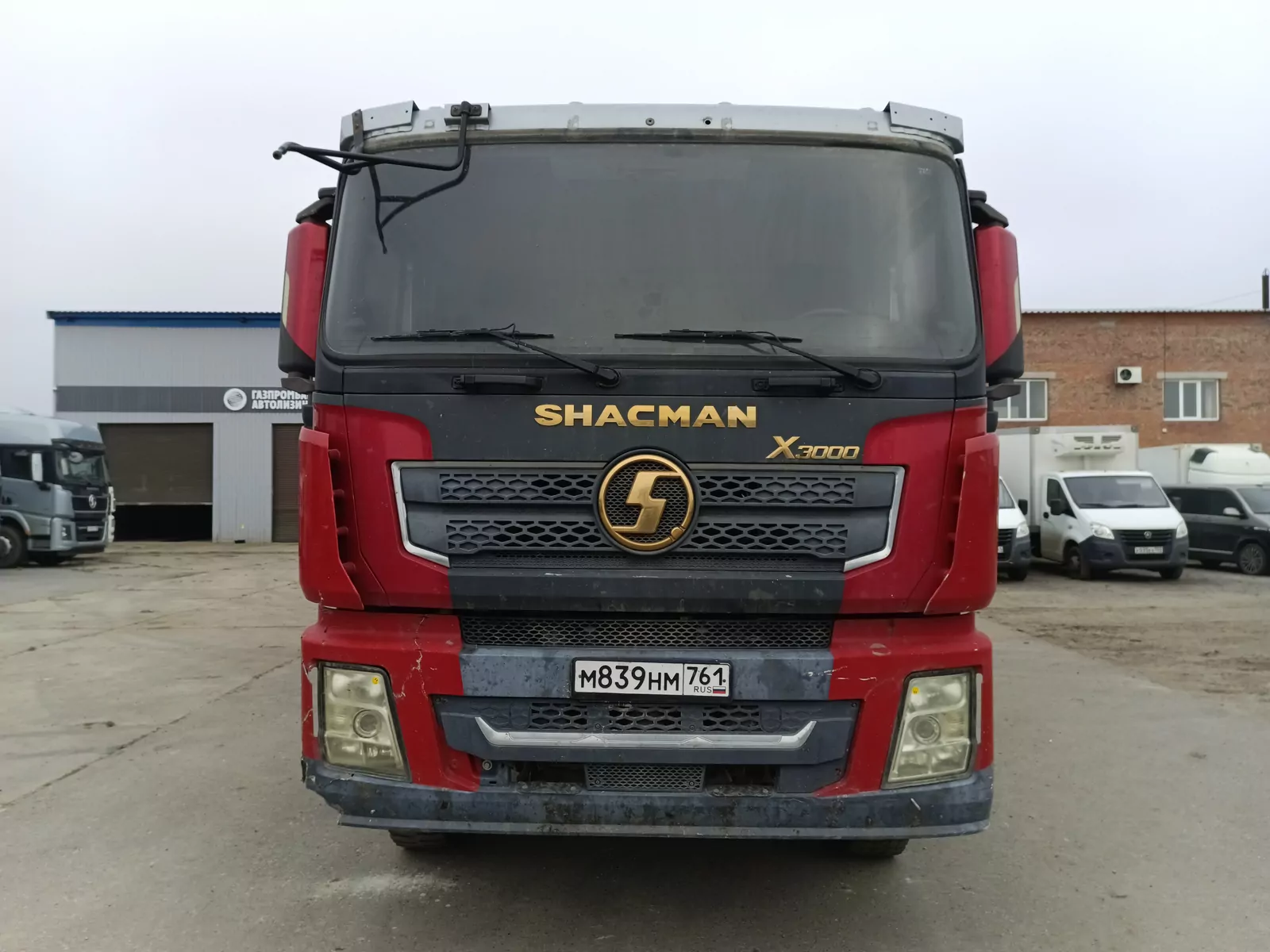 Shacman (Shaanxi) SX5258GJB6R384 6x4 Автобетоносмеситель