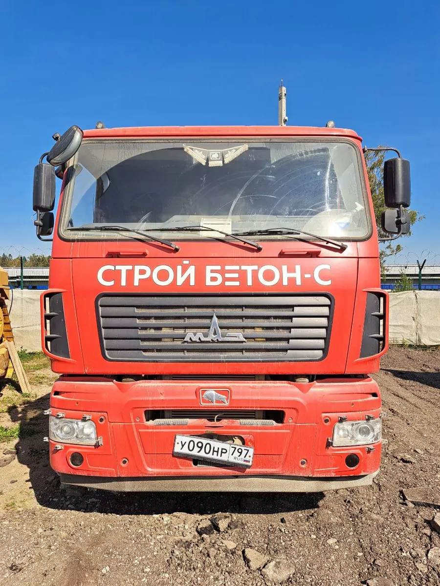 TIGARBO 69366J на шасси МАЗ 6312 6x4 Автобетоносмеситель
