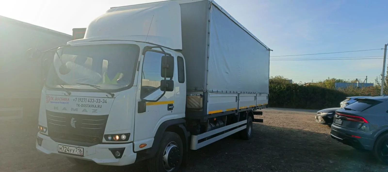 Автомеханический Завод 57582C на шасси КамАЗ 43082 4x2 Бортовой (Евроборт)