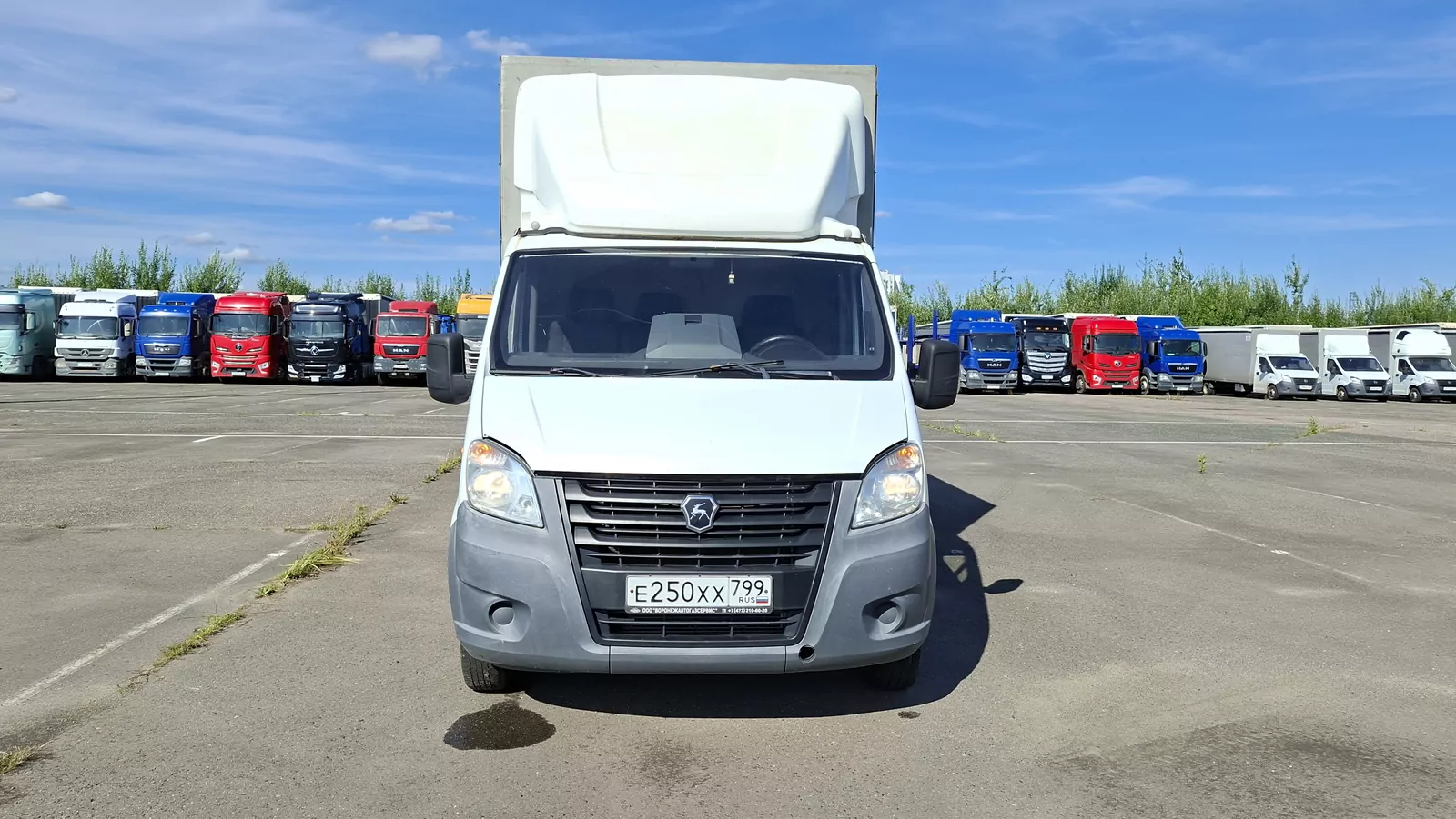 Спецавтомаш 278868 на шасси Газель NEXT Бортовой (Евроборт)