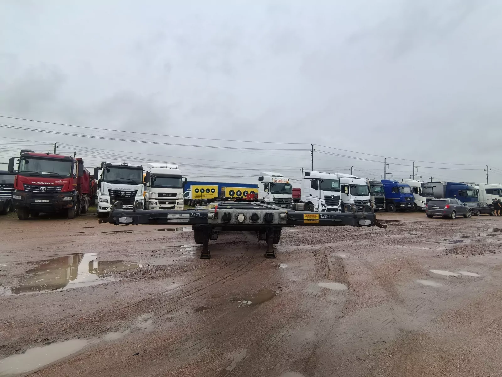 Тонар 99891 Полуприцеп контейнеровоз 4 оси