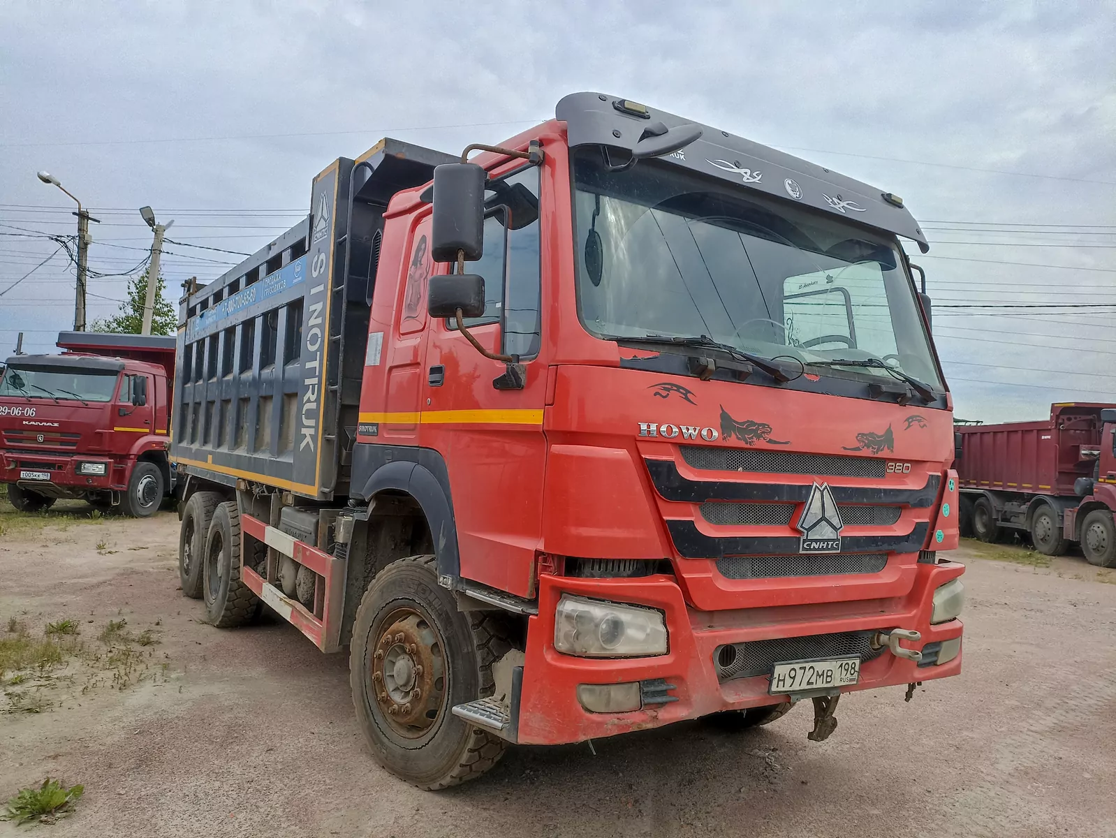 Howo ZZ3327S3847E 6x4 Самосвал