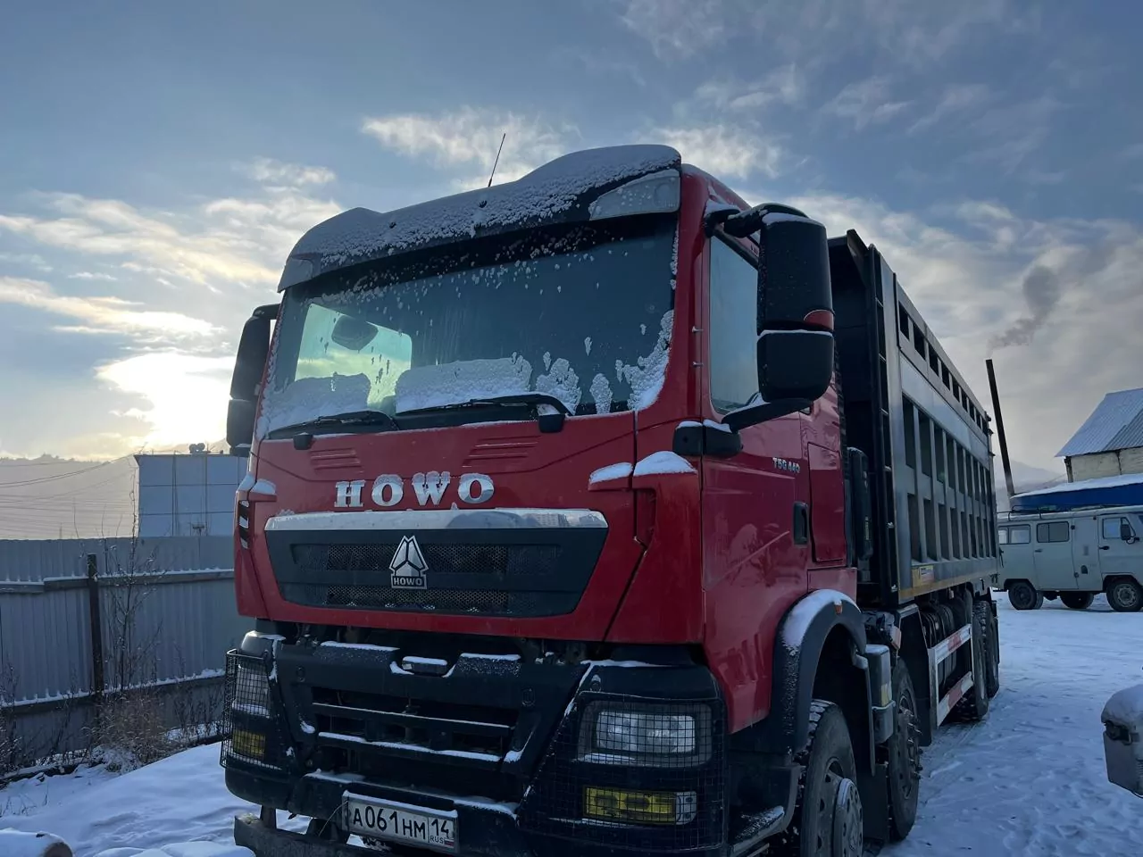Howo T5G 8x4 Самосвал