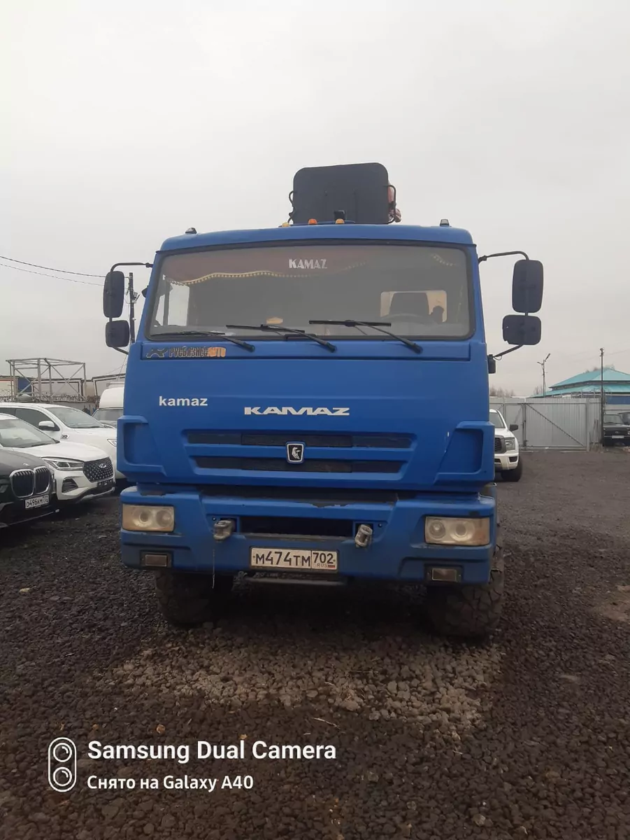 СКАТ 7953В1 на шасси КамАЗ 43118 6x6 Сортиментовоз с КМУ