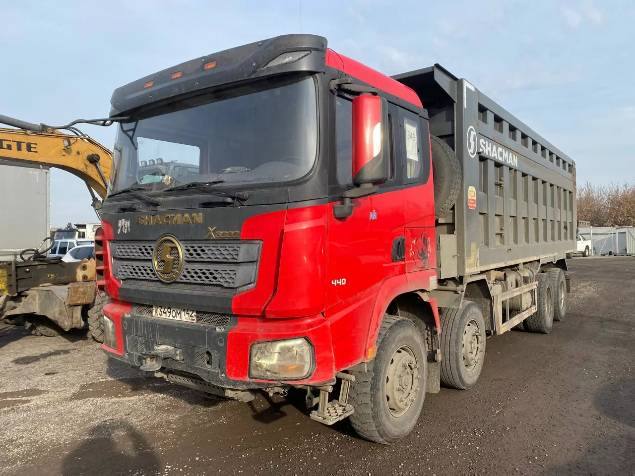 Shacman (Shaanxi) SX33186W366C 8x4 Самосвал
