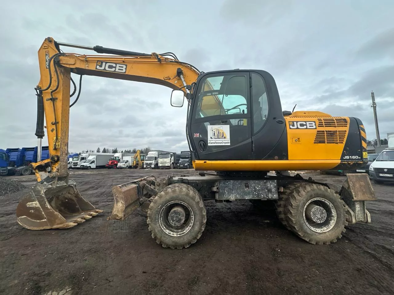 JCB JS160W Экскаватор колесный