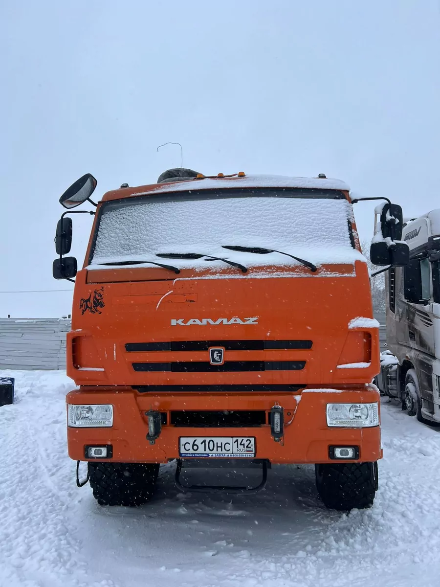 Агропромсервис 438240-02 на шасси КамАЗ 43118 6x6 Бортовой с КМУ