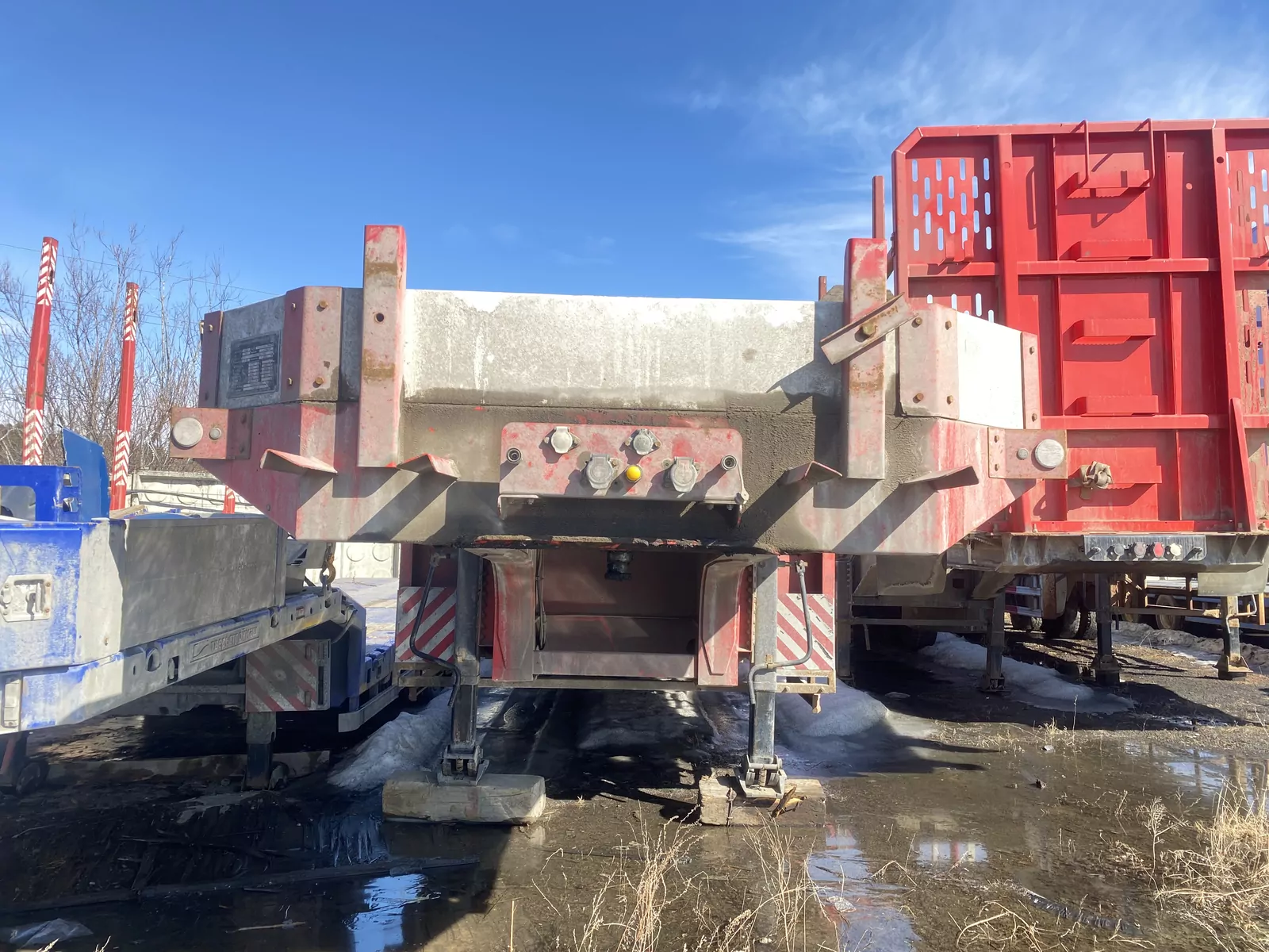 AMUR Полуприцеп тяжеловоз 4 оси