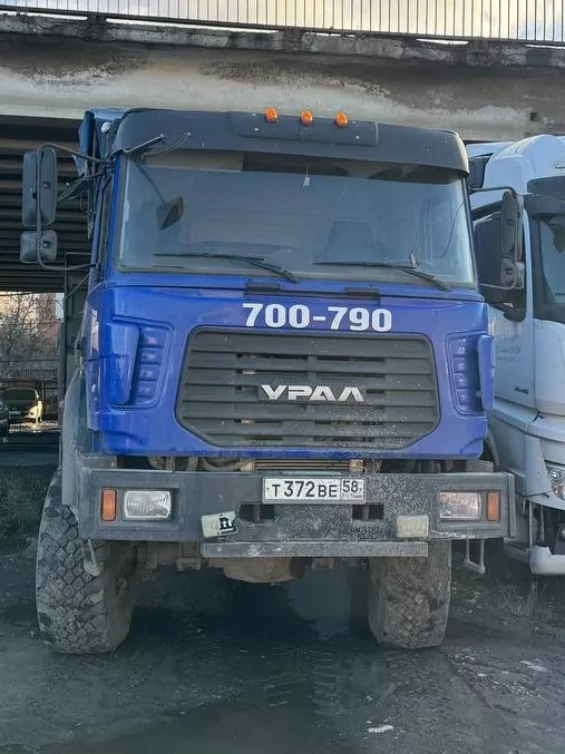 СПМ 7320 на шасси Ural 4320 6x6 Бортовой с КМУ