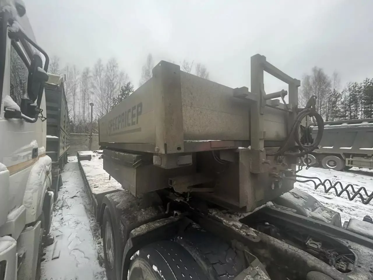 Спецприцеп 994294 Полуприцеп тяжеловоз 4 оси
