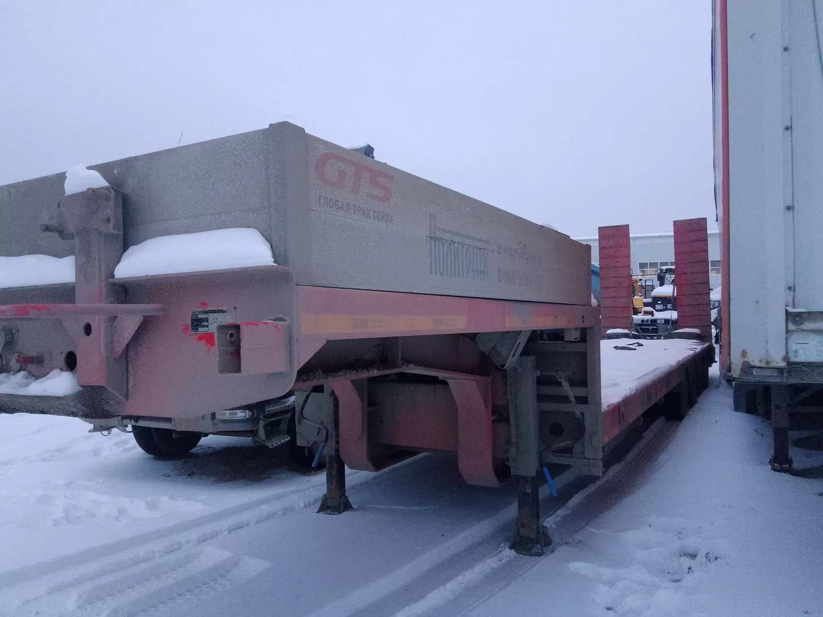 Политранс 94184-010 Полуприцеп тяжеловоз 4 оси