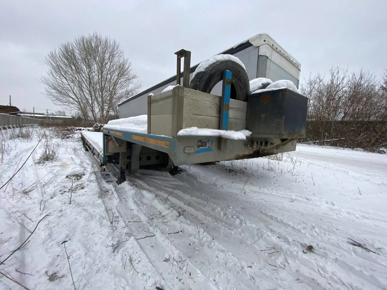 Политранс 94183-010 Полуприцеп тяжеловоз 3 оси