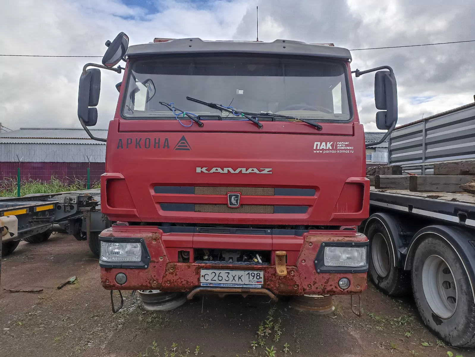 КамАЗ 65201 8x4 Самосвал