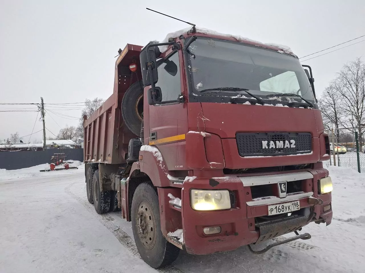 КамАЗ 6580-S5 6x4 Самосвал