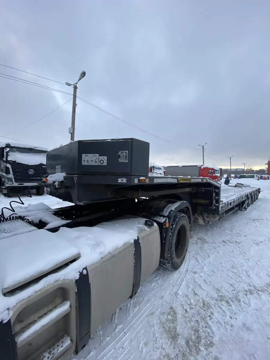Ютерборг 985254 Полуприцеп тяжеловоз 5 осей