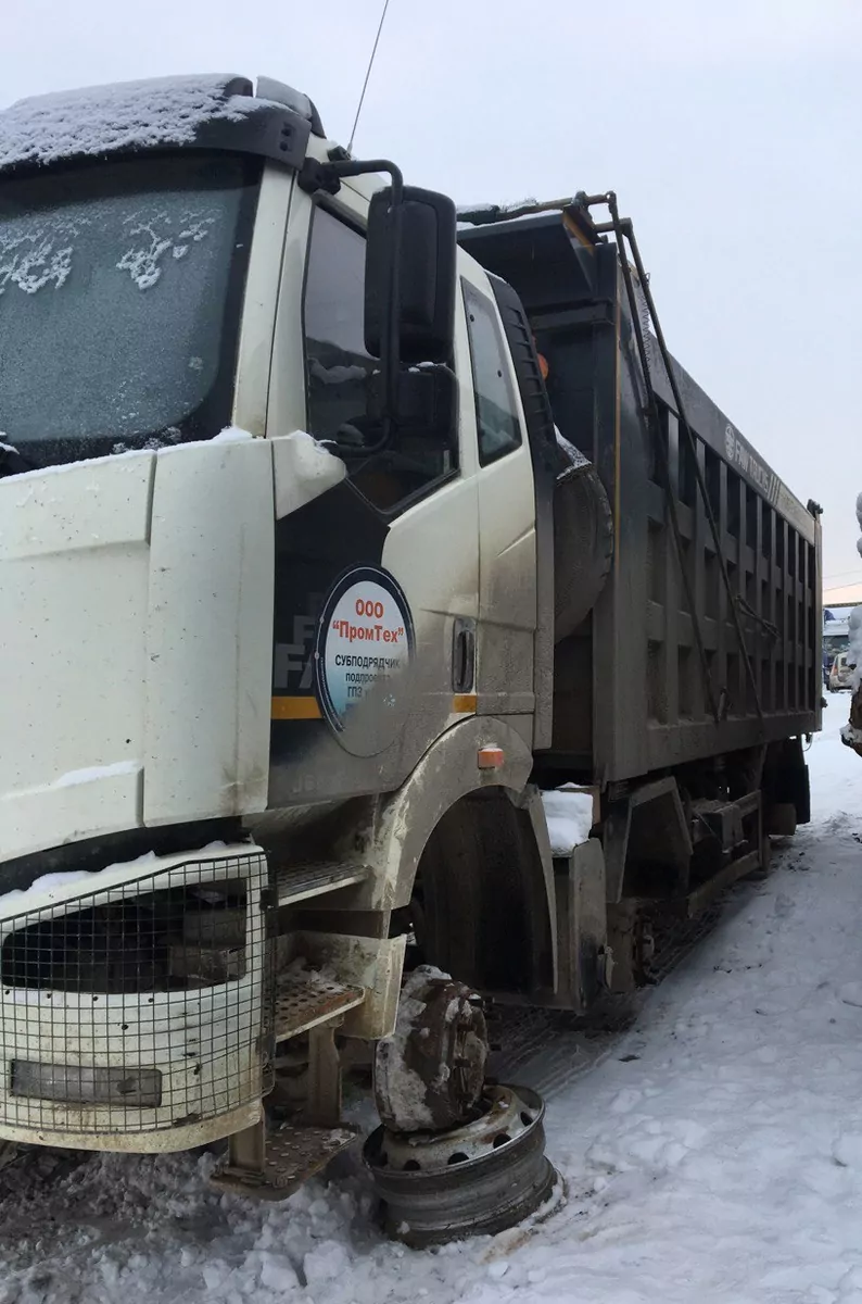 FAW J6 8x4 Самосвал