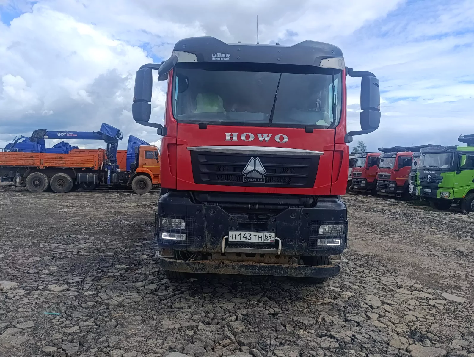 Howo T5G 8x4 Самосвал