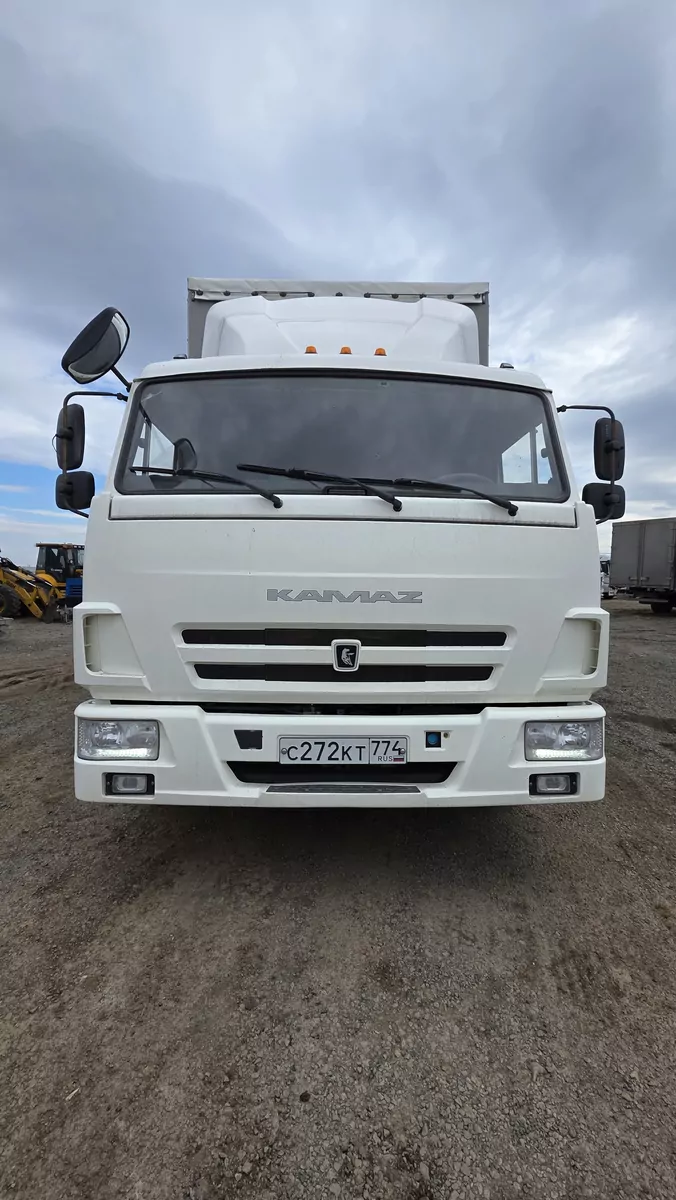 Коммерческие грузовики K7B002 на шасси КамАЗ 4308 4x2 Бортовой (Евроборт)