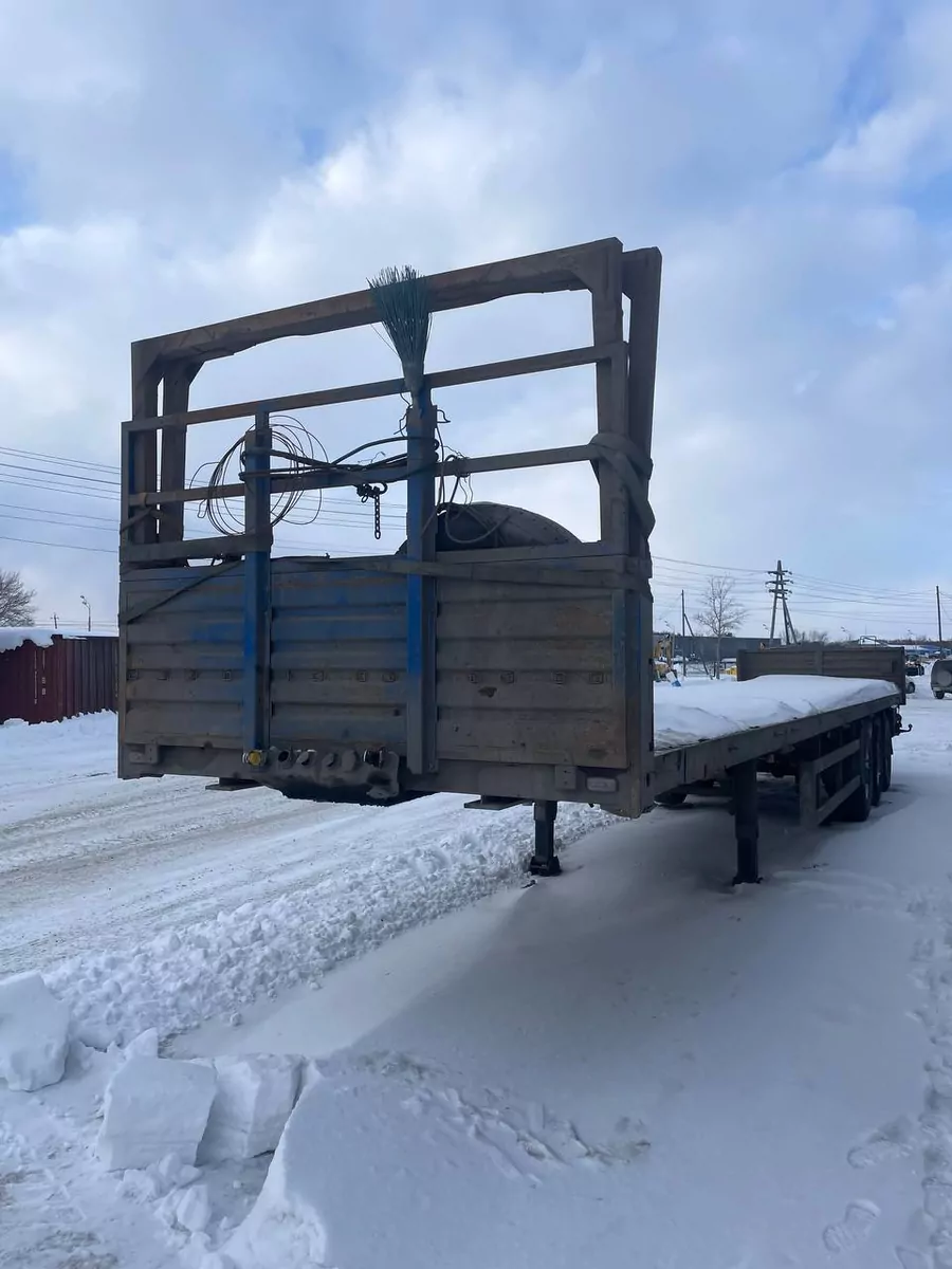 Туймазинский завод автобетоновозов 588513 Полуприцеп бортовой