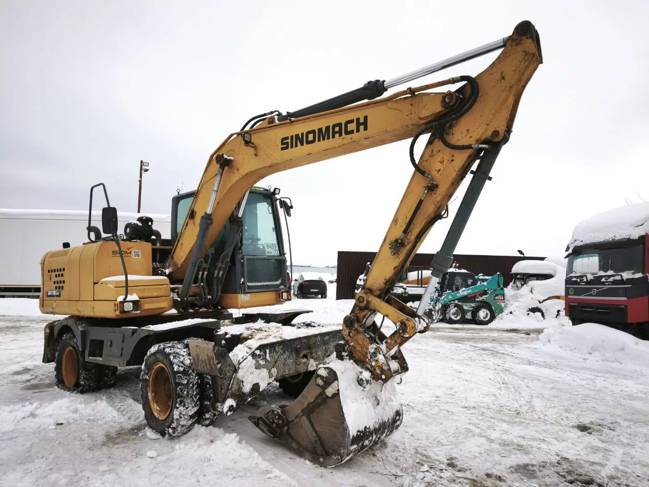 Sinomach GHT160W Экскаватор колесный