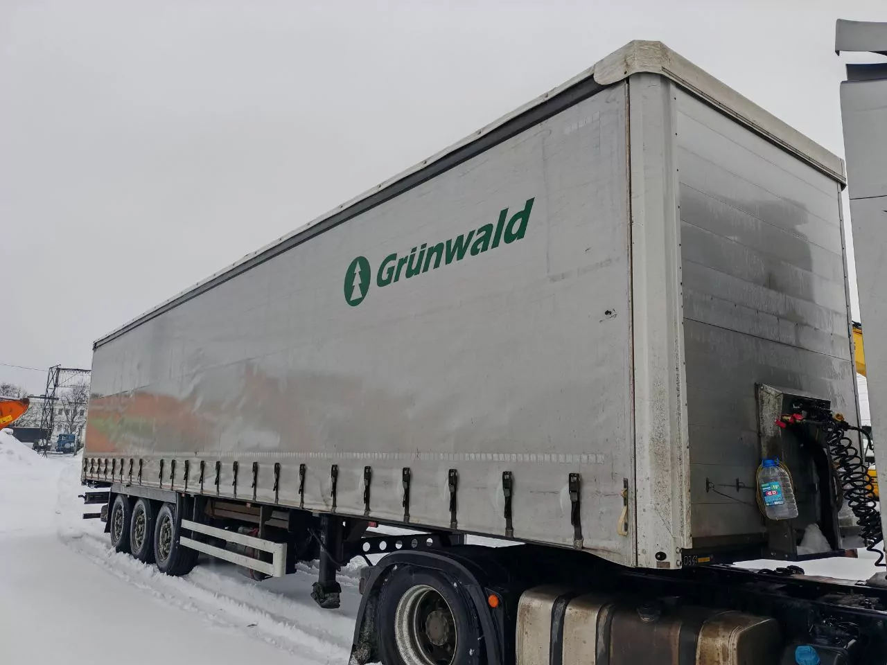Grunwald 9453 Полуприцеп бортовой (евроборт)