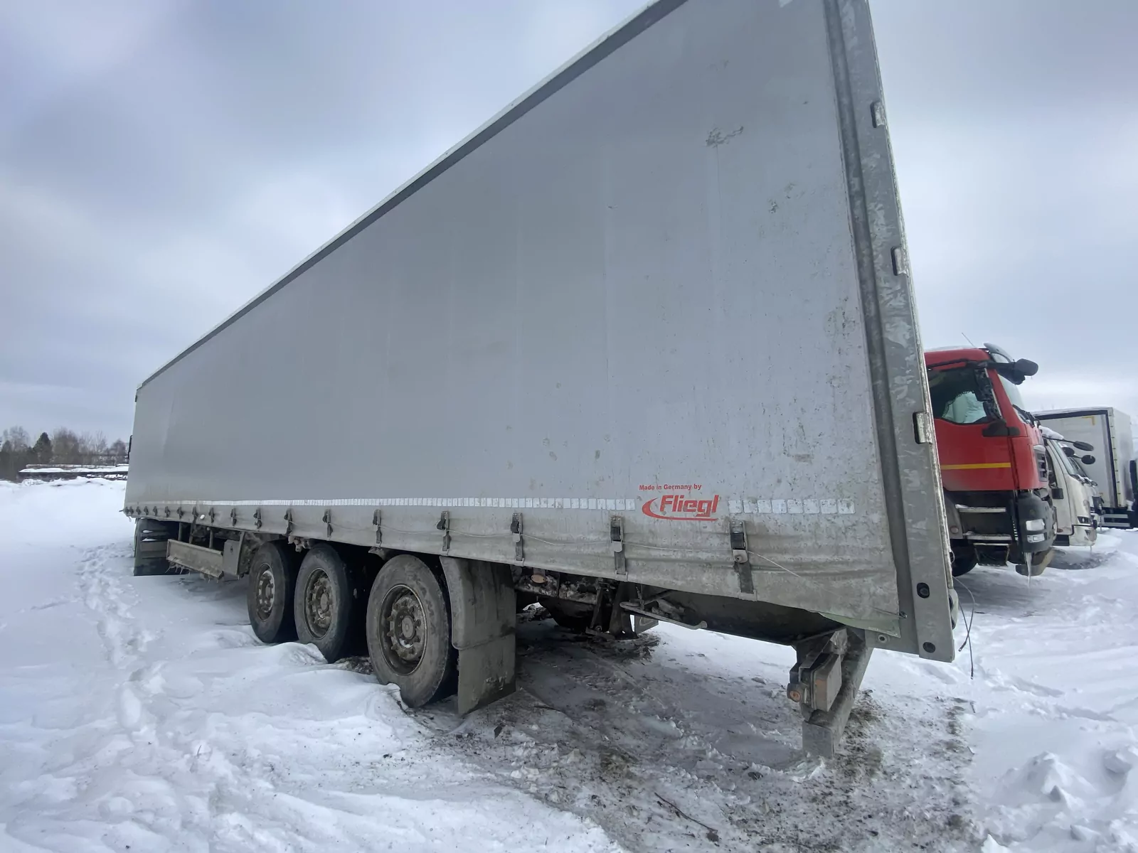 Fliegl SDS 350 Полуприцеп Шторный/Бортовой