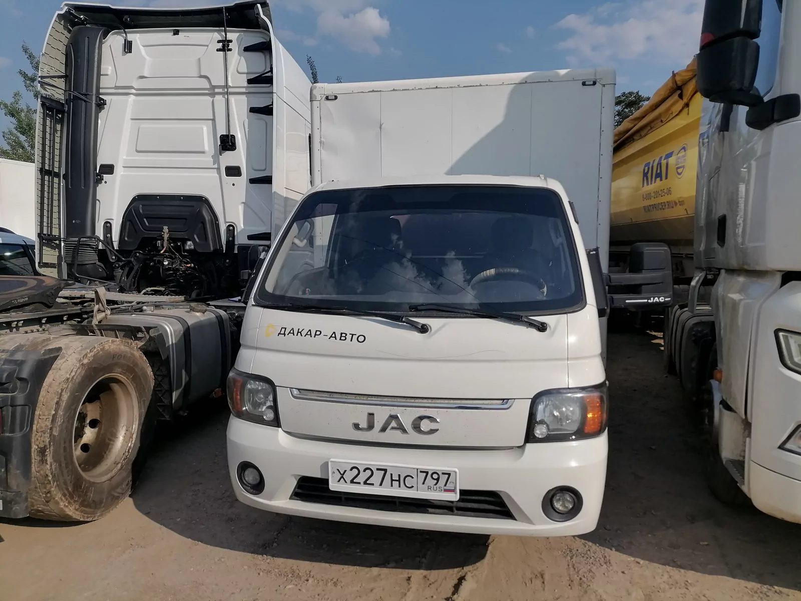 Меткомплекс KAMN22 на шасси JAC N35 Промтоварный