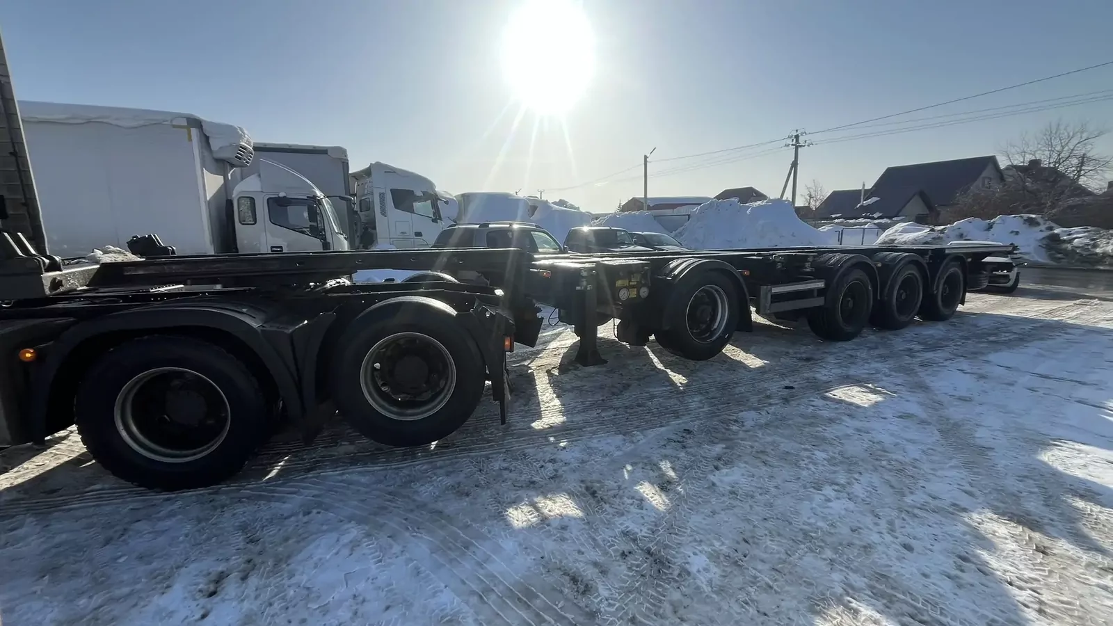 Тонар 998 Полуприцеп контейнеровоз 4 оси