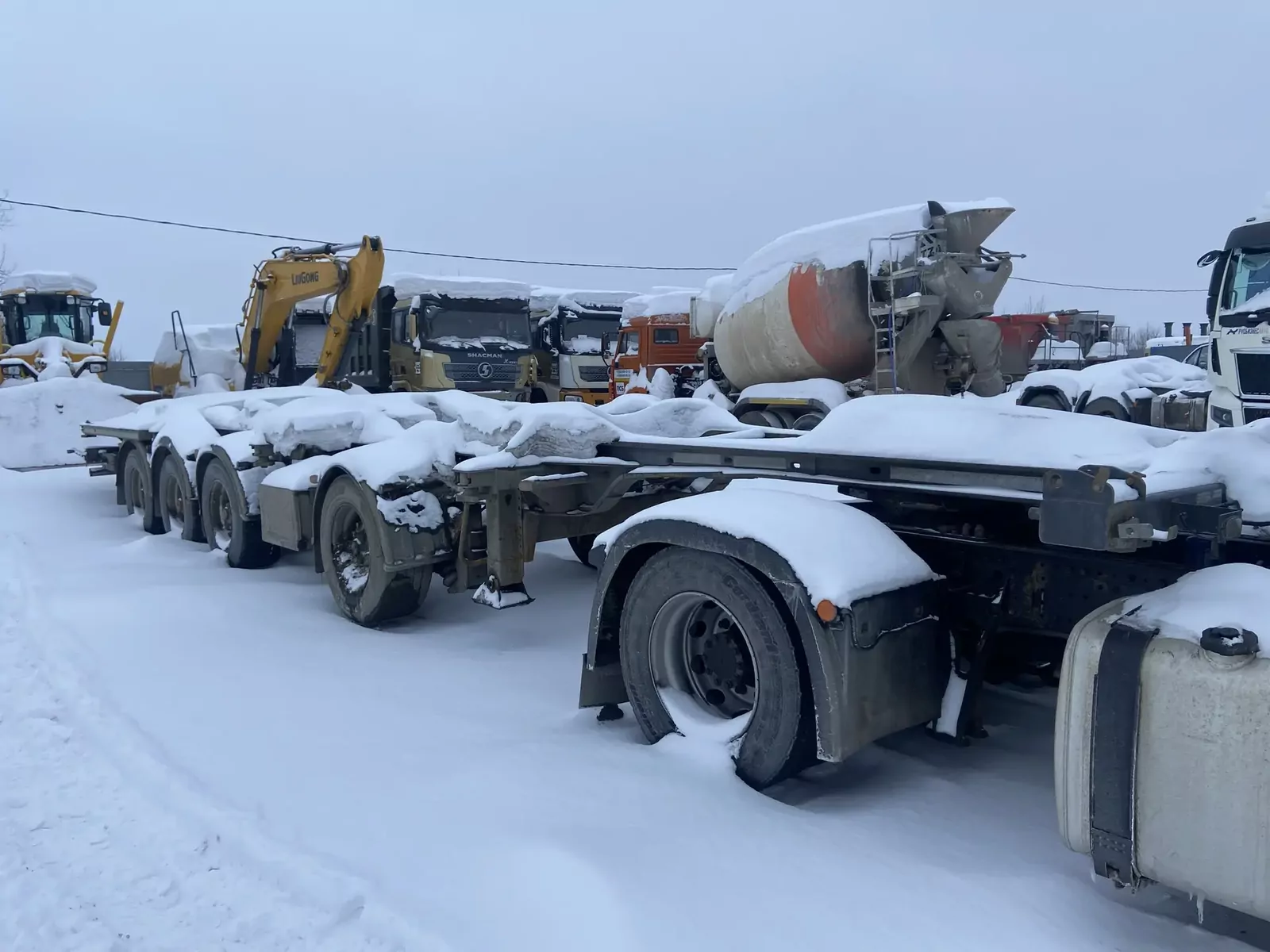 Тонар 99891 Полуприцеп контейнеровоз 4 оси