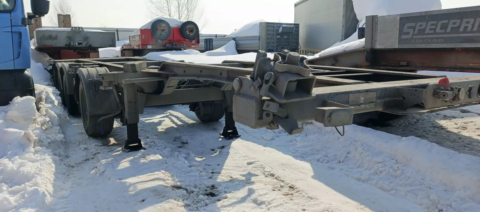 Тонар 99891 Полуприцеп контейнеровоз 4 оси