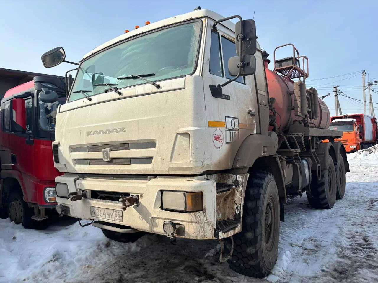 КамАЗ 43118 6x6 Автоцистерна нефтепромысловая