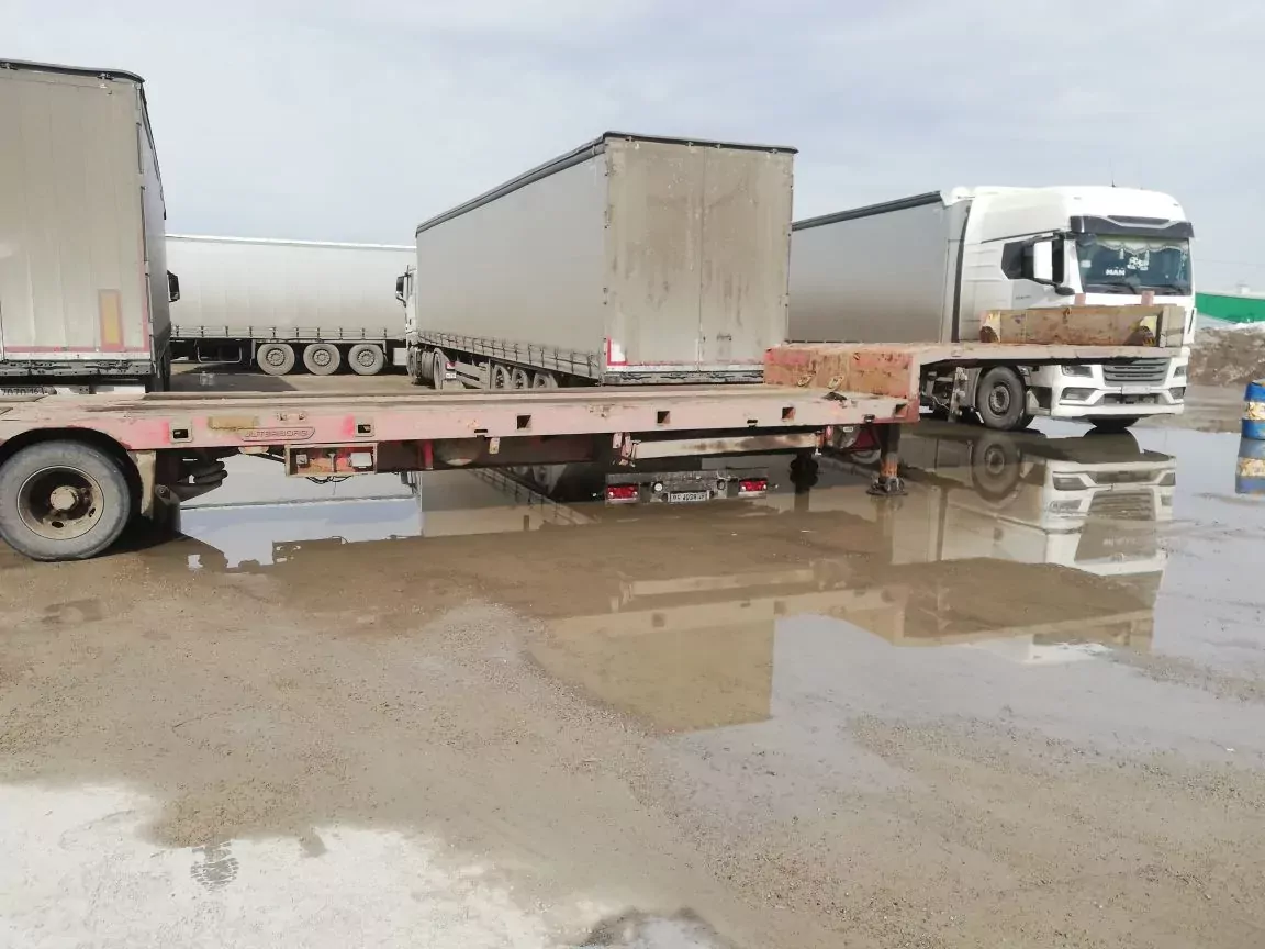 Ютерборг 985245 Полуприцеп тяжеловоз 4 оси