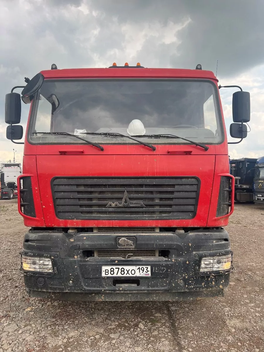 МАЗ 6312 6x4 Бортовой с КМУ