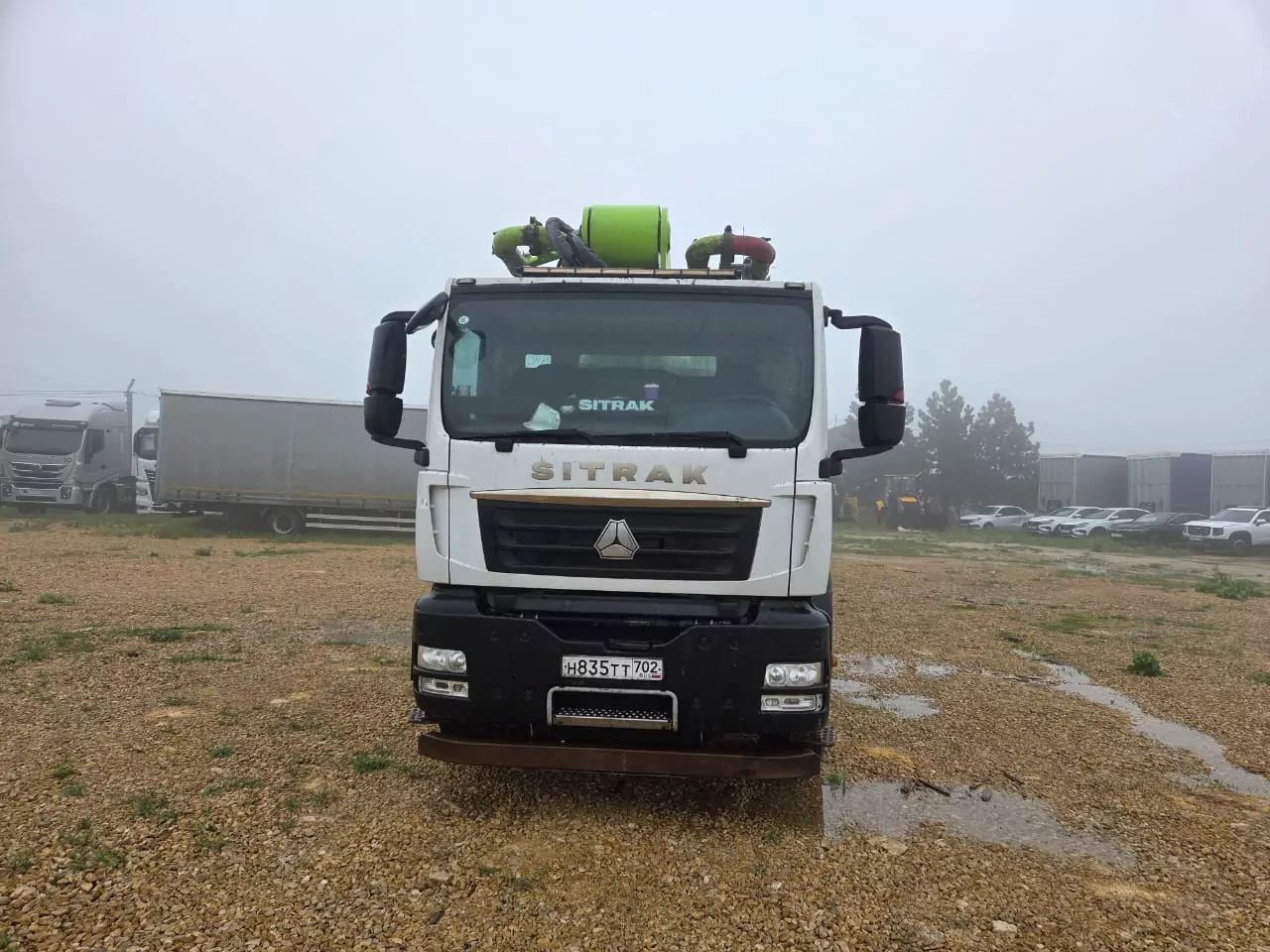 SITRAK C7H 8x4 Автобетононасос